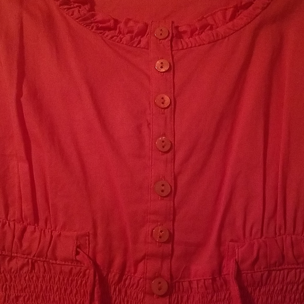 Orange Willi Smith Sleeveless top - Picture 2 of 4